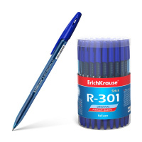 Ручка шариковая ErichKrause R-301 Original Stick 0.7, синяя