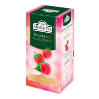 Чай Ahmad Raspberry Indulgence (Малиновое Лакомство), черный, 25 пакетиков