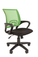 Кресло офисное Chairman 696 ткань, светло-зеленая DW, черная TW, крестовина пластик