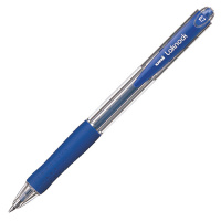 Ручка шариковая автоматическая Uni Laknock SN-100 66269 синяя, 0.7мм