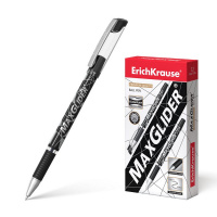 Ручка шариковая ErichKrause MaxGlider, Ultra Glide Technology, черная