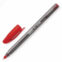 Ручка шариковая Attache Glide Trio красная, 0.5мм, масляная основа