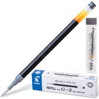 Стержень для гелевой ручки Pilot BLS-G2-5 черный, 0.3мм, 110мм