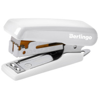 Мини-степлер №10 Berlingo 'Comfort' до 10л., пластиковый корпус, белый
