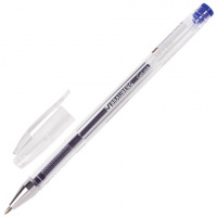 Ручка гелевая Brauberg Zero синяя, 0.5мм