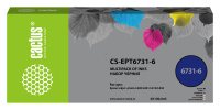 Чернила Cactus CS-EPT6731-6 T673 многоцветный набор 6x100мл для Epson L800/L810/L850/L1800