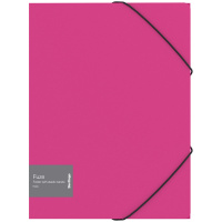 Папка на резинке Berlingo 'Fuze' А4, 600мкм, розовая