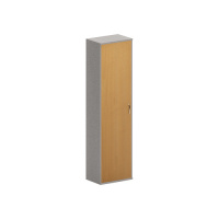 Шкаф для одежды Skyland Imago ГБ-1, клен/металлик, 550х365х1975мм