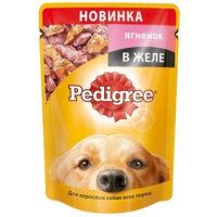 Корм для собак PEDIGREE ягненок в желе, 85г