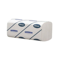 Бумажные полотенца Kimberly-Clark Kleenex Ultra 6771, листовые, белые, V-укладка, 96шт, 3 слоя