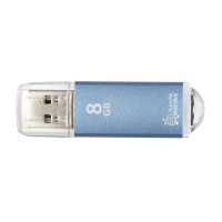 USB флешка Smartbuy V-Cut 8Gb, 20/5 мб/с, голубой