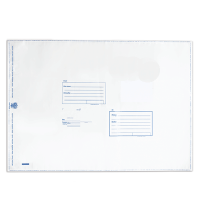 Пакет почтовый полиэтиленовый Suominen белый, 162х229 мм, 70мкм, 1шт, стрип, Куда-Кому