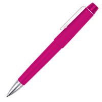 Ручка шариковая автоматическая Brunnen 29109 розовый корпус, 0.7мм, синий