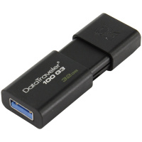 Память Kingston 'DT100G3'  32GB, USB 3.0 Flash Drive, черный