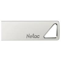 USB флешка Netac U326 16 Гб, серебристый, USB 2.0, металлический корпус, NT03U326N-016G-20PN