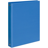 Тетрадь на кольцах Officespace синяя, A5, 80 листов, в клетку, пвх