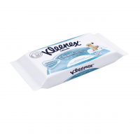 Влажная туалетная бумага Kleenex Cotton Fresh 42 листа, сменный блок
