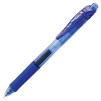 Ручка гелевая автоматическая Pentel Energel-X синяя, 0.5мм, синий корпус