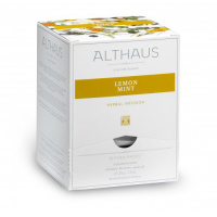 Чай Althaus Lemon Mint, ройбуш, листовой, 15 пирамидок