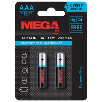 Батарейка Promega AAA LR03, алкалиновая, 2шт/уп