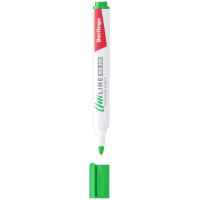 Маркер для белых досок Berlingo 'Uniline WB300', зеленый, пулевидный, 3мм