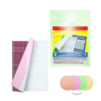 Набор пластиковых обложек ErichKrause Glossy Neon для контурных карт, атласов и тетрадей А4, ПВХ, 30