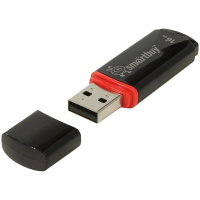 USB флешка Smart Buy Crown 16Gb, 10/5 мб/с, черный
