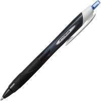 Шариковая ручка автоматическая Uni Jetstream SXN-150RT синяя, 1мм, черный корпус