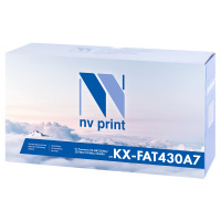 Картридж лазерный Nv Print KXFAT430A7, черный, совместимый