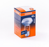 Лампа накаливания Osram Concentra Spot 40Вт, E27, 2700К, теплый белый свет, рефлектор