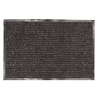 Коврик придверный Laima влаго-грязезащитный, ворсовое покрытие, 120х150см, черный