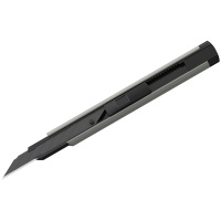 Нож канцелярский 9мм Berlingo 'Power TX', auto-lock, металлический корпус + лезвия сменные 5шт., PET