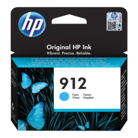 Картридж струйный HP (3YL77AE) для HP OfficeJet Pro 8023, №912 голубой, ресурс 315 страниц, оригинал