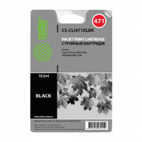 Картридж струйный Cactus CS-CLI471XLBK черный