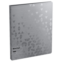 Файловая папка Berlingo Metallic серебряный, на 40 файлов, 24мм, 1000мкм