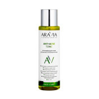 Тоник Aravia Laboratories Anti-Acne Tonic, успокаивающий для жирной и проблемной кожи, 250мл