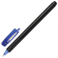 Гелевая ручка Pentel Energel синяя, 0.35мм, черный корпус