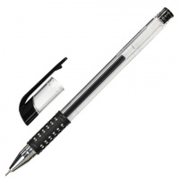 Ручка гелевая Staff Basic Needle черная, 0.35мм