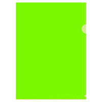 Папка-уголок Attache зеленая прозрачная, 100мкм, 10 шт/уп, E-100/334T