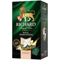 Чай Richard Royal Green Jasmine, зеленый, 25 пакетиков