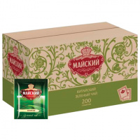 Чай Майский зеленый, для HoReCa, 200 пакетиков