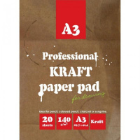Папка для рисования Kroyter А3, 140г/м2, 20 листов
