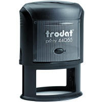 Оснастка для овальной печати Trodat Printy 55х35мм, черная, 44055