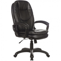 Кресло руководителя Brabix Trend EX-568 экокожа, черная, крестовина пластик