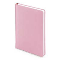 Ежедневник недатированный Альт Velvet розовый, А5+, 136 листов, иск. кожа