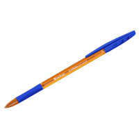 Шариковая ручка Berlingo Tribase grip ginger синяя, 0.7мм