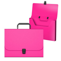 Портфель ErichKrause Matt Neon, А4, пластик, розовый