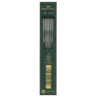 Грифели для цанговых карандашей Faber-Castell 'TK 9071', 10шт., 2,0мм, B
