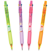 Шариковая ручка автоматическая Munhwa Hi-Color 3 ассорти, 0.7мм, корпус ассорти