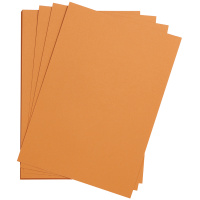 Цветная бумага Clairefontaine Etival color ржавый, 500х650мм, 24 листа, 160г/м2, легкое зерно